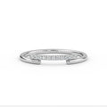 11 Stone Diamond Gold Ring - 14K White / 3 Shop online from Artisan Brands