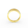 0.25 cwt Round Cut Diamond Wrap 14K Solid Gold Ring Shop online from Artisan Brands
