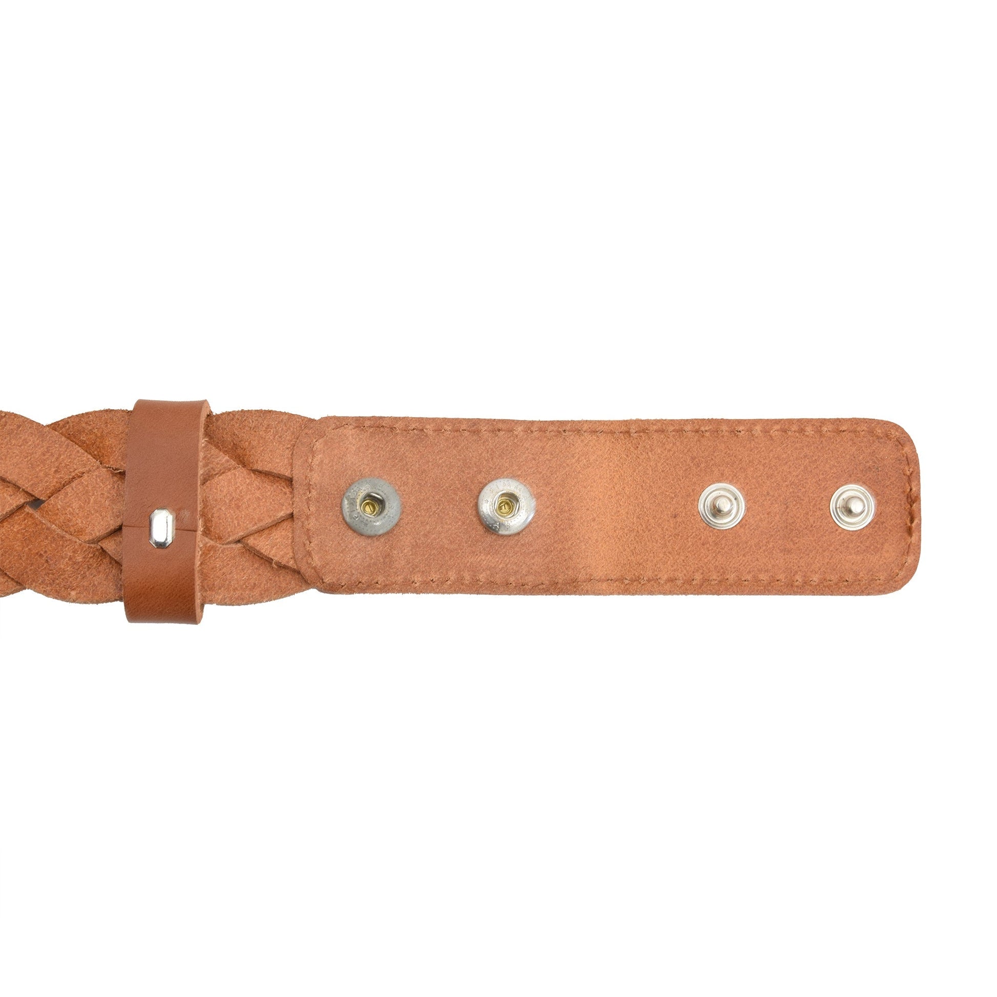 Astral Leather Belt Tan with Changeable Buckle - Belts Zengoda Shop online from Artisan Brands