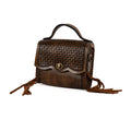 Belinda Leather Carved & Crafted Hand Bag - Handbags Zengoda Shop online from Artisan Brands