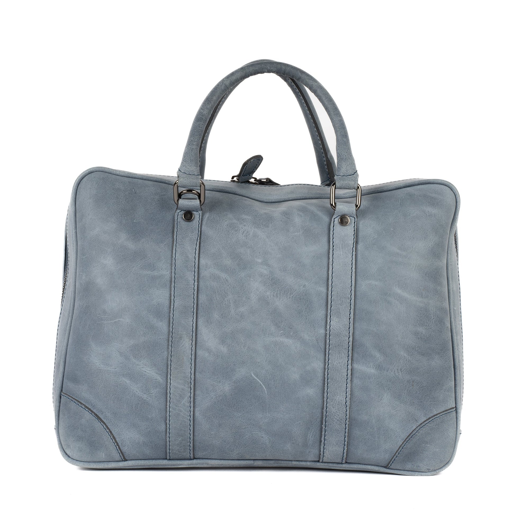 Carpo Leather Messenger Bag - Navy Blue - Bags Zengoda Shop online from Artisan Brands