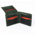 Dallas Men’s Leather Bifold Wallet - Green - Wallets Zengoda Shop online from Artisan Brands