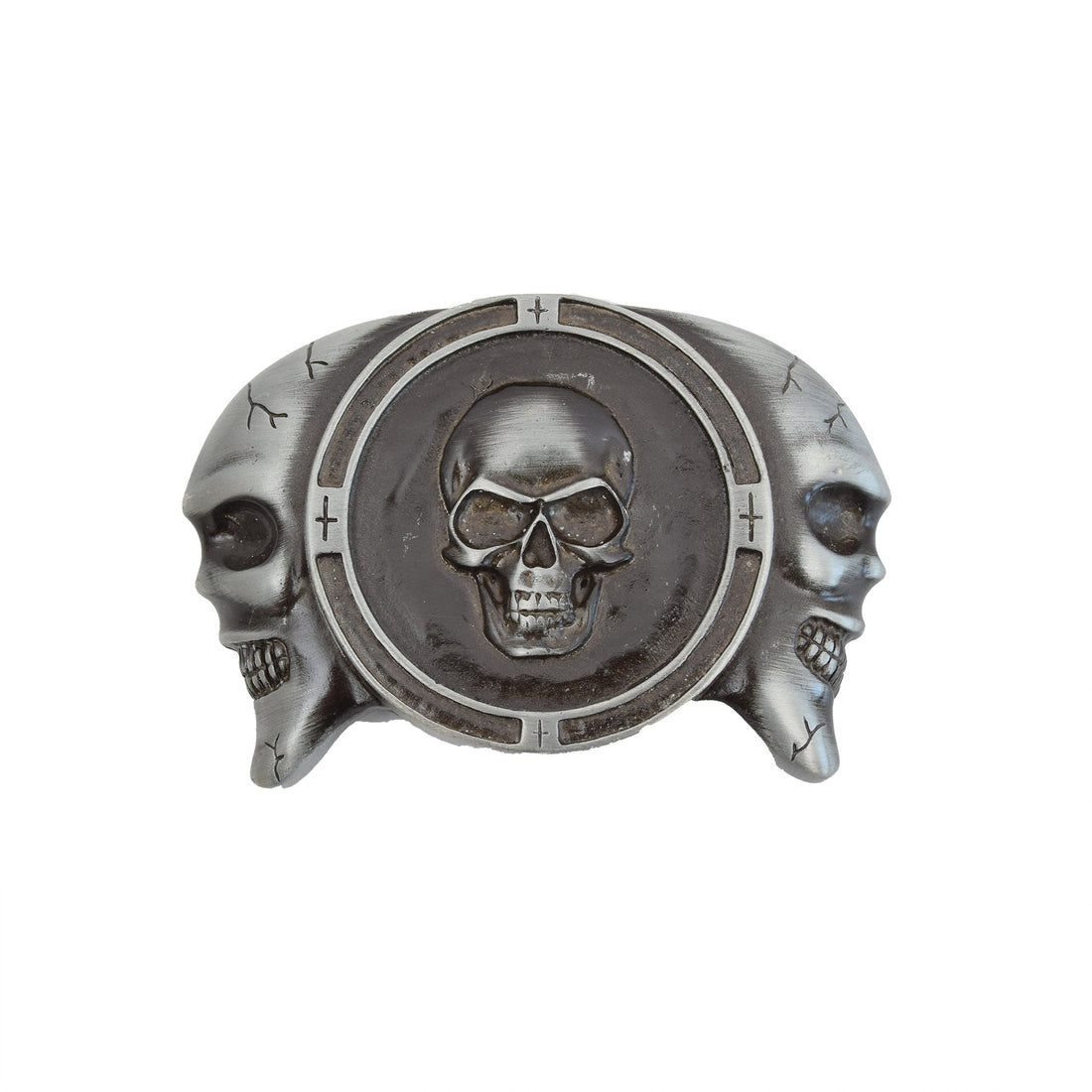 Demon Oxyde Toned Removable Metal Belt Buckle - Buckles Zengoda Shop online from Artisan Brands