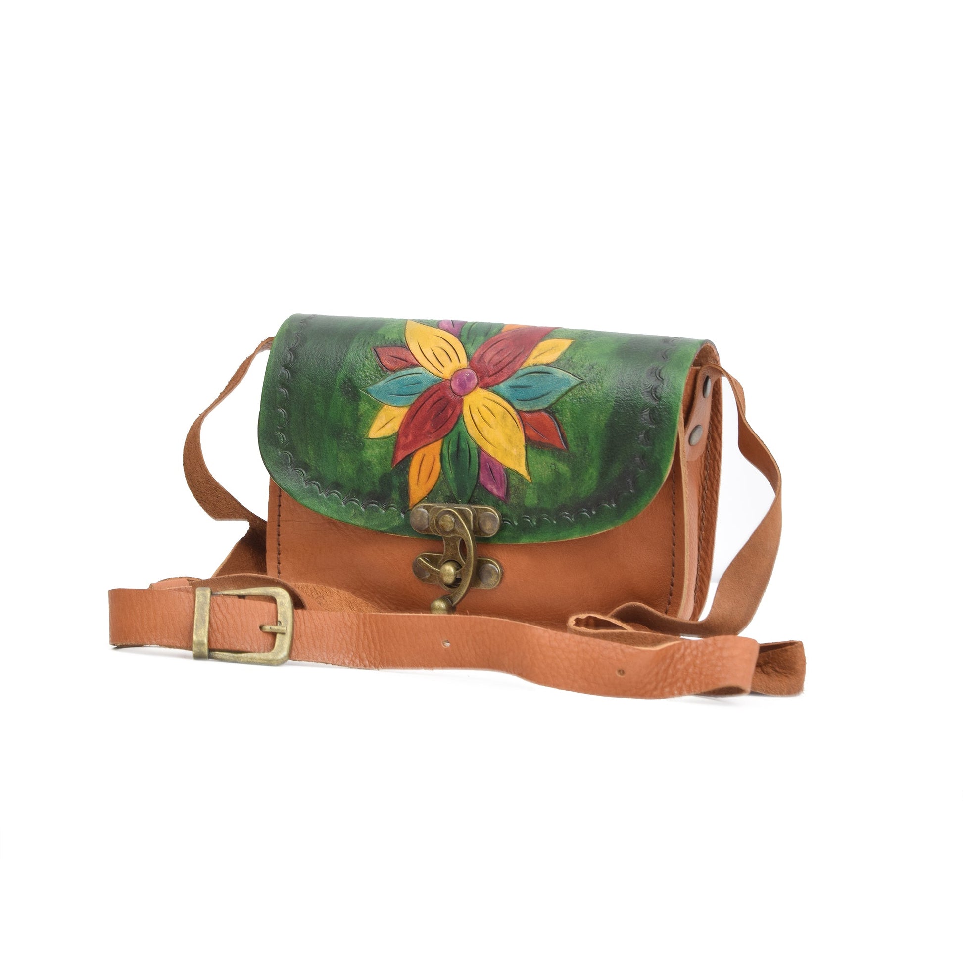 Dorian Tan Crossbody Bag - Bags Zengoda Shop online from Artisan Brands