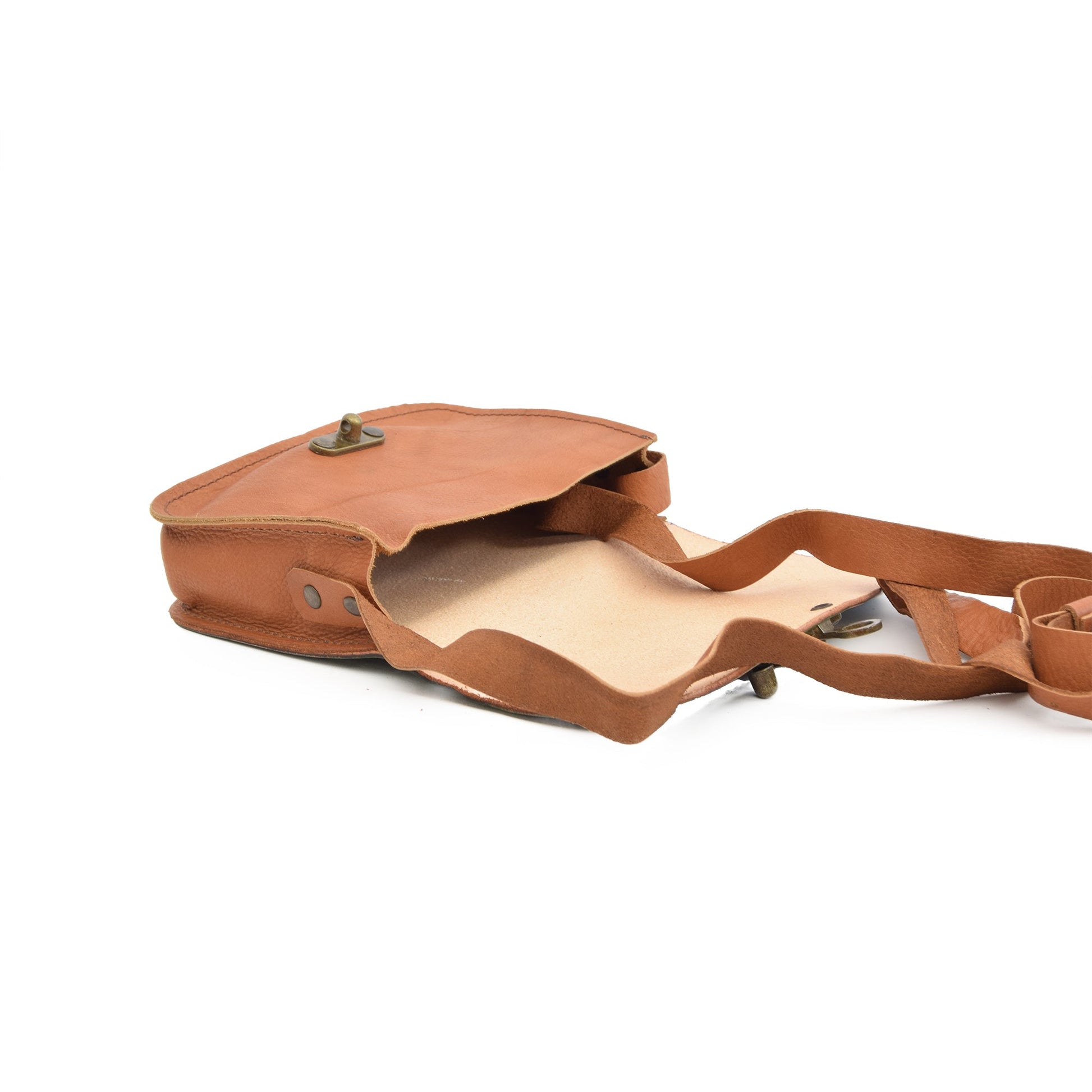 Dorian Tan Crossbody Bag - Bags Zengoda Shop online from Artisan Brands