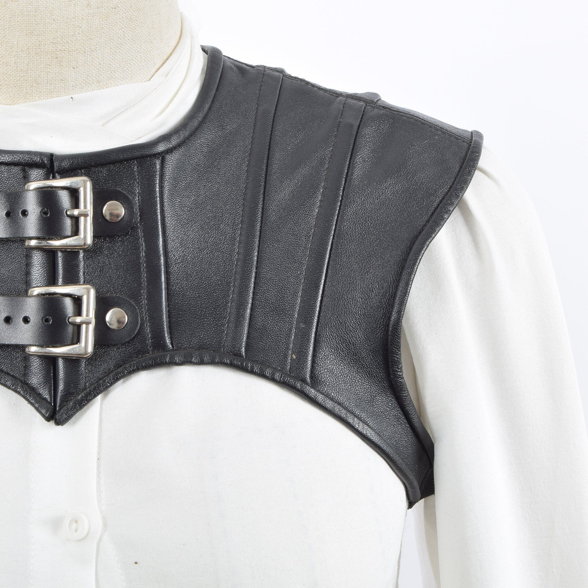 Elevate Leather Bustier Black - Zengoda Shop online from Artisan Brands