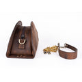 Harran Brown Leather Crossbody Bag - Bags Zengoda Shop online from Artisan Brands
