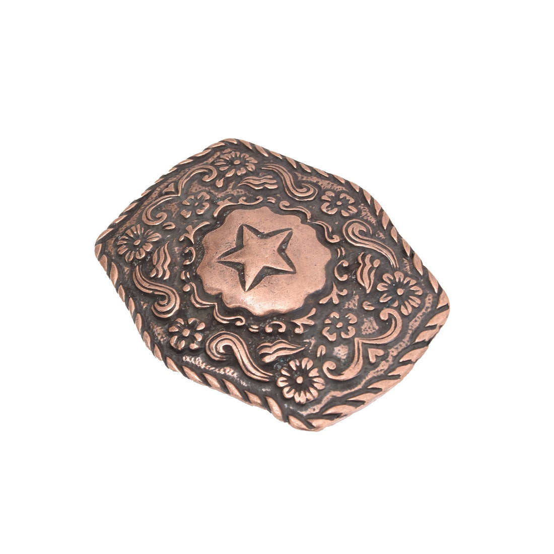 Hesiod Bronze Toned Removable Metal Belt Buckle - Buckles Zengoda Shop online from Artisan Brands