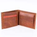 Houston Men’s Leather Trifold Wallet - Tan - Wallets Zengoda Shop online from Artisan Brands