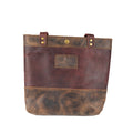 Iasos Burgundy Leather Tote Bag - Accessories Zengoda Shop online from Artisan Brands