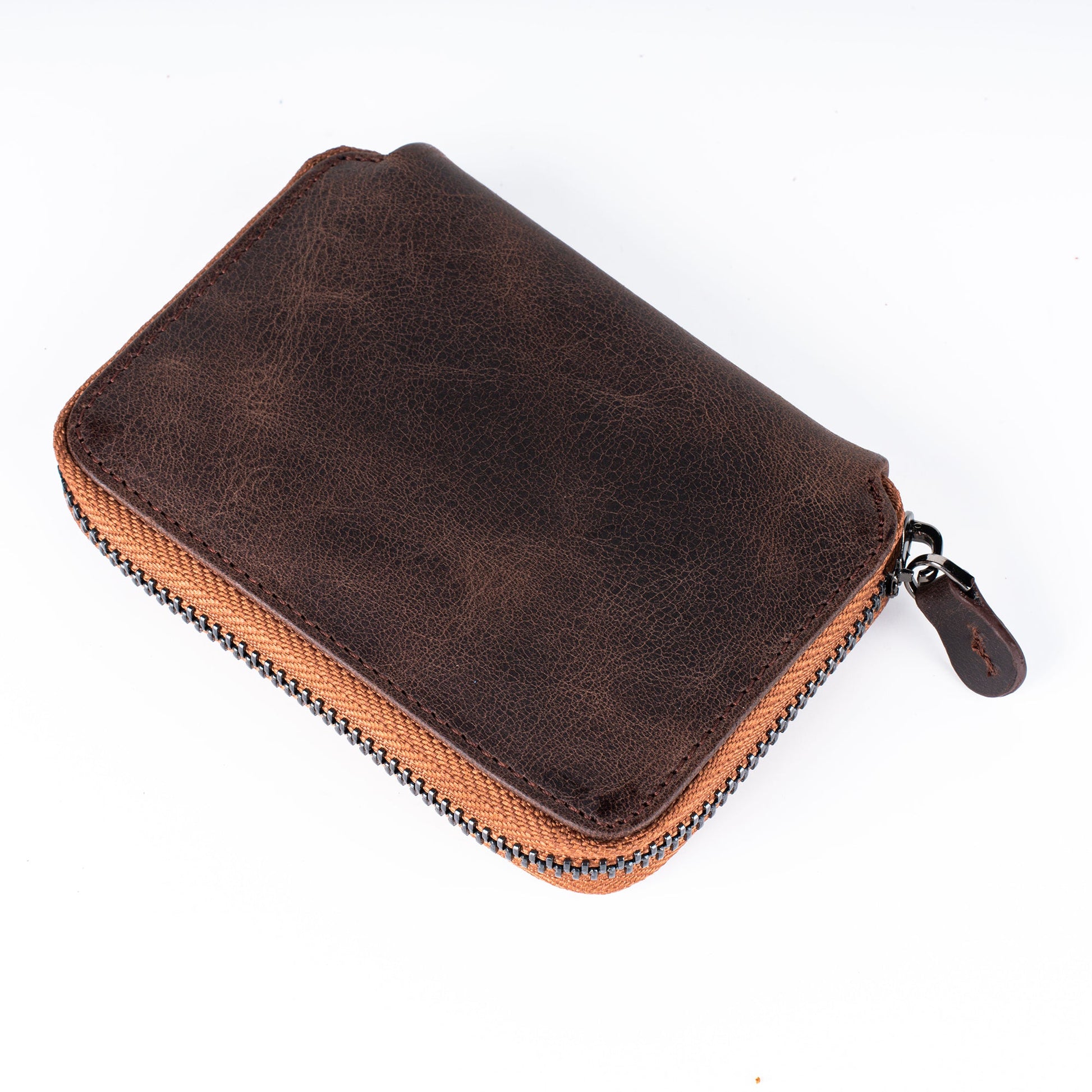 Kyble Leather Card Holder - Wallets Zengoda Shop online from Artisan Brands