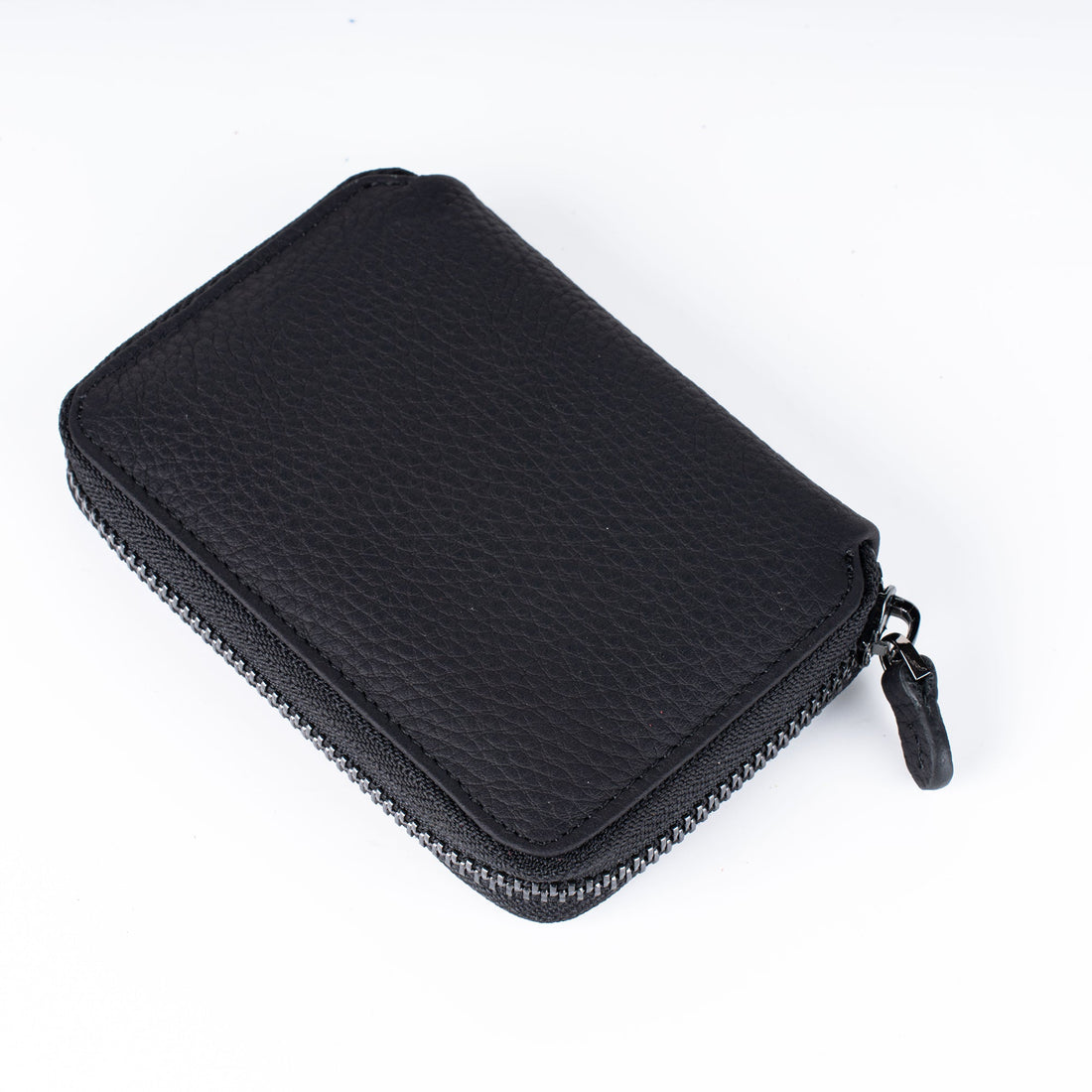 Kyble Leather Card Holder - Black - Wallets Zengoda Shop online from Artisan Brands