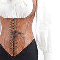 Lady Leather Corset Light Brown - Zengoda Shop online from Artisan Brands