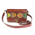Licomedia Brown Leather Carved & Crafted Hand Bag - Handbags Zengoda Shop online from Artisan Brands