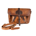 Lunar Tan Leather Crossbody Bag - Bags Zengoda Shop online from Artisan Brands