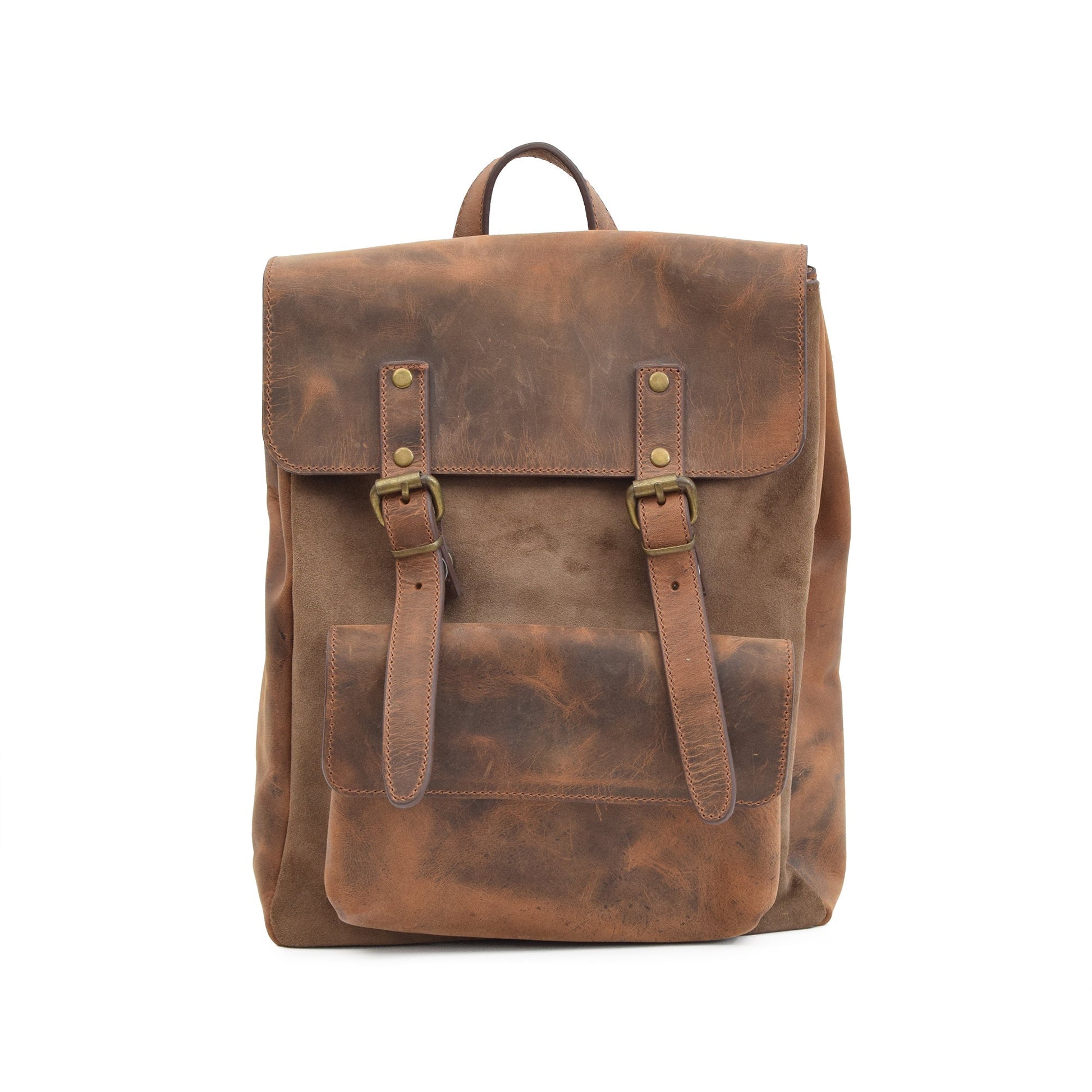 Lysara Leather Backpacks - Brown - Zengoda Shop online from Artisan Brands