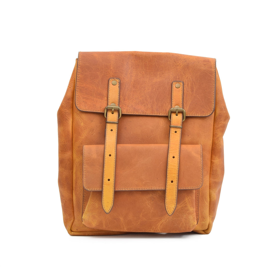 Lysara Leather Backpacks - Tan - Zengoda Shop online from Artisan Brands