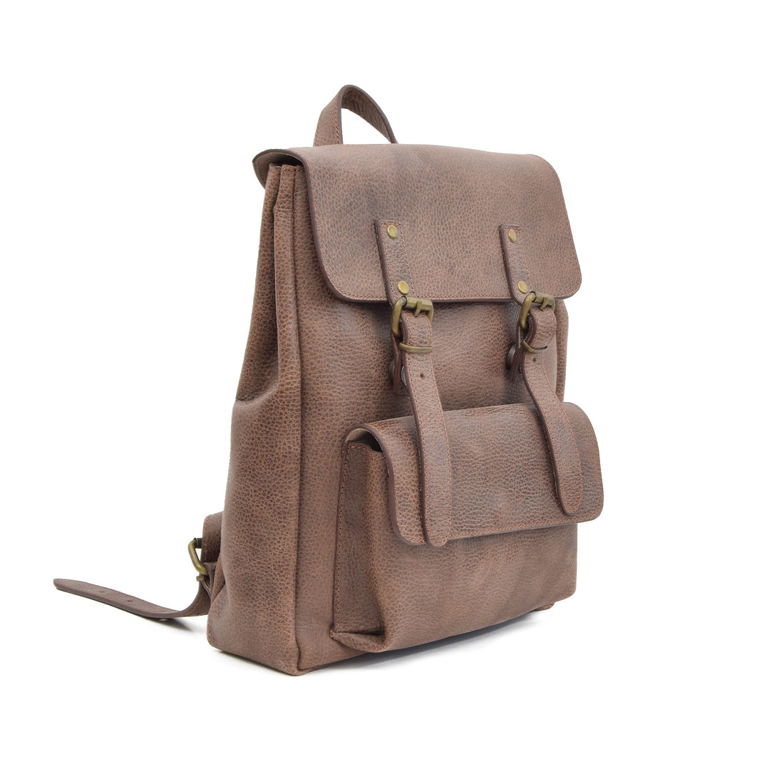 Maelona Leather Backpacks - Brown - Zengoda Shop online from Artisan Brands