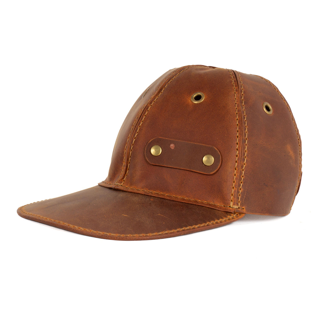 Maui Tan Leather Hat - Small: 52 cm - Accessories Zengoda Shop online from Artisan Brands
