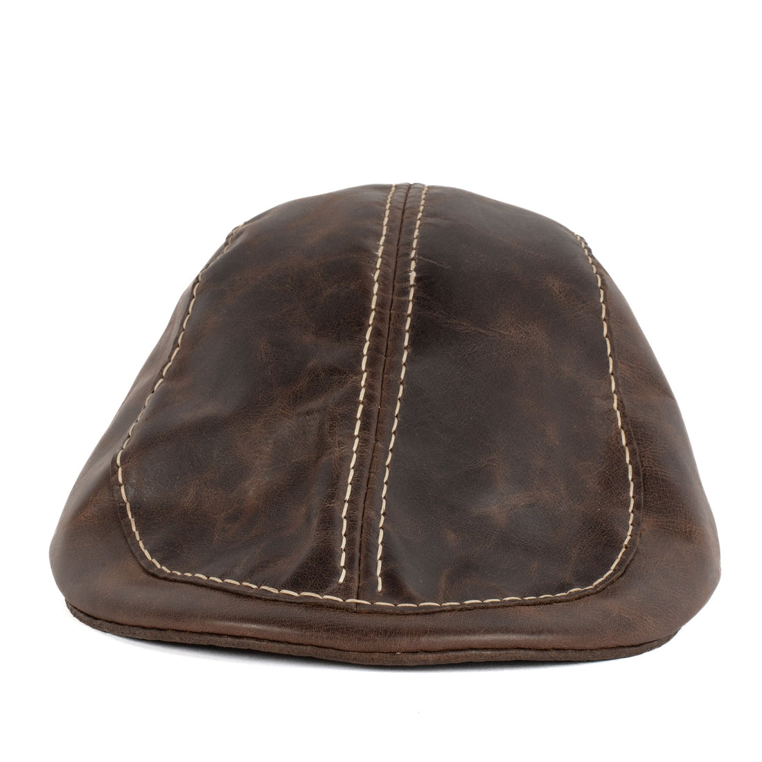 Molokai Brown Leather Hat - Small: 52 cm - Accessories Zengoda Shop online from Artisan Brands