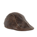 Molokai Brown Leather Hat - Accessories Zengoda Shop online from Artisan Brands