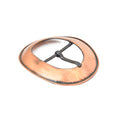 Mustang Bronze Toned Removable Metal Belt Buckle - Buckles Zengoda Shop online from Artisan Brands