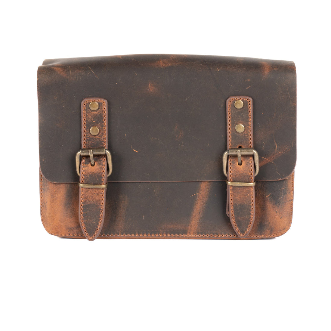 Ocean Ray Leather Clutche Bag - Chestnut Brown - Accessories Zengoda Shop online from Artisan Brands