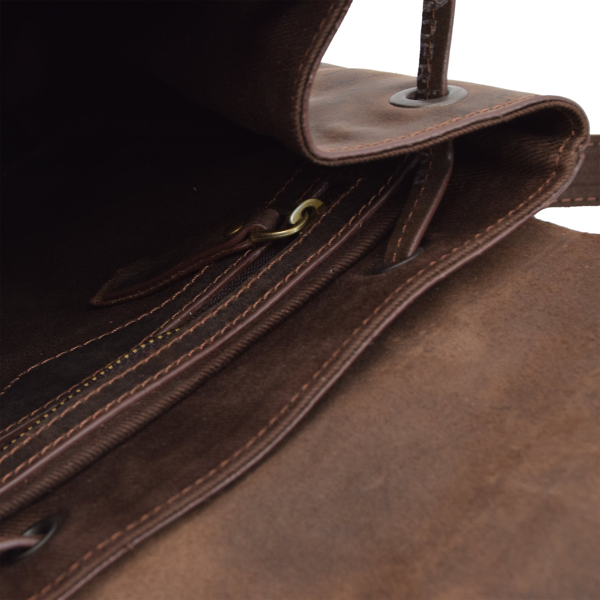 Orestia Brown Leather Backpacks - Zengoda Shop online from Artisan Brands