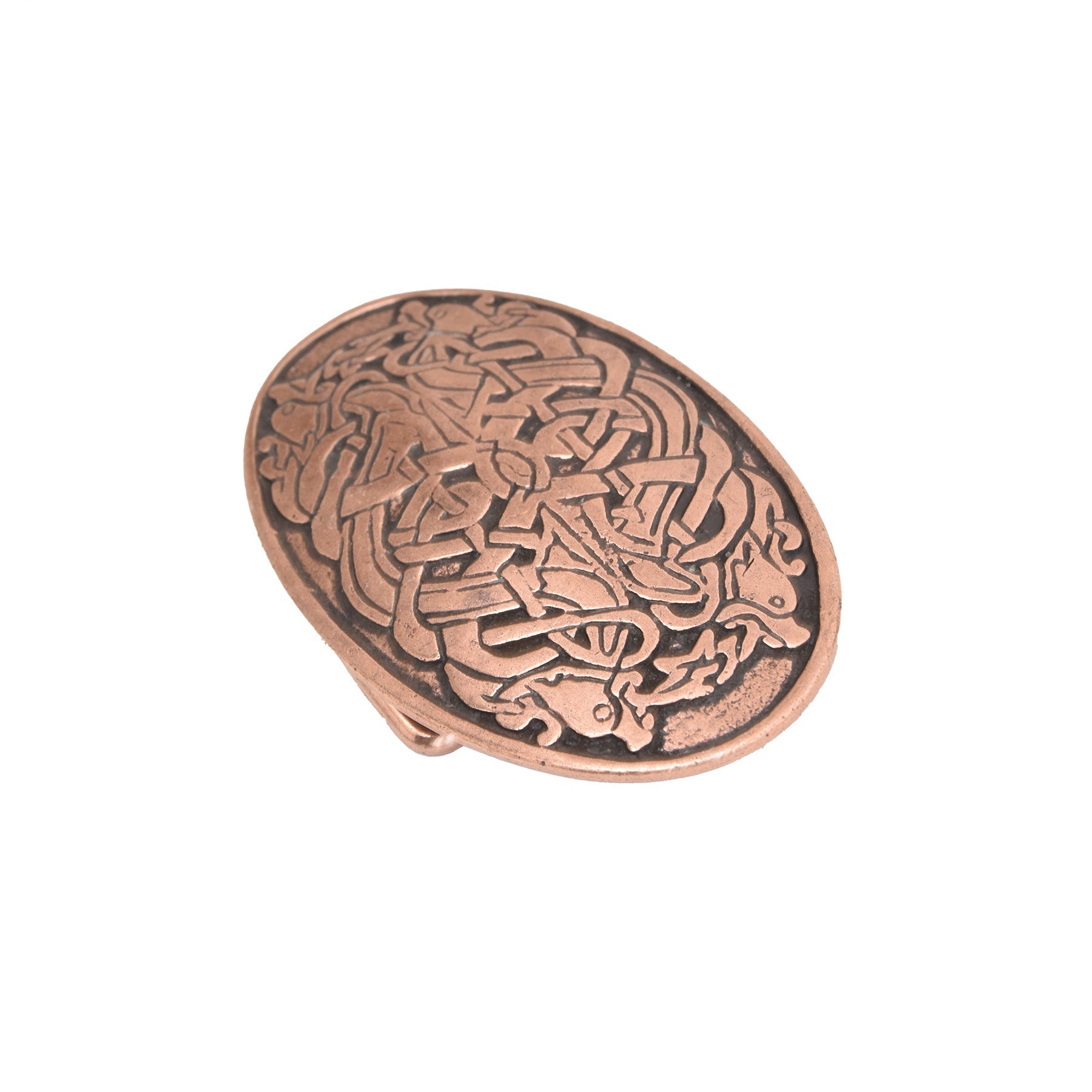 Padmini Bronze Toned Removable Metal Belt Buckle - Buckles Zengoda Shop online from Artisan Brands