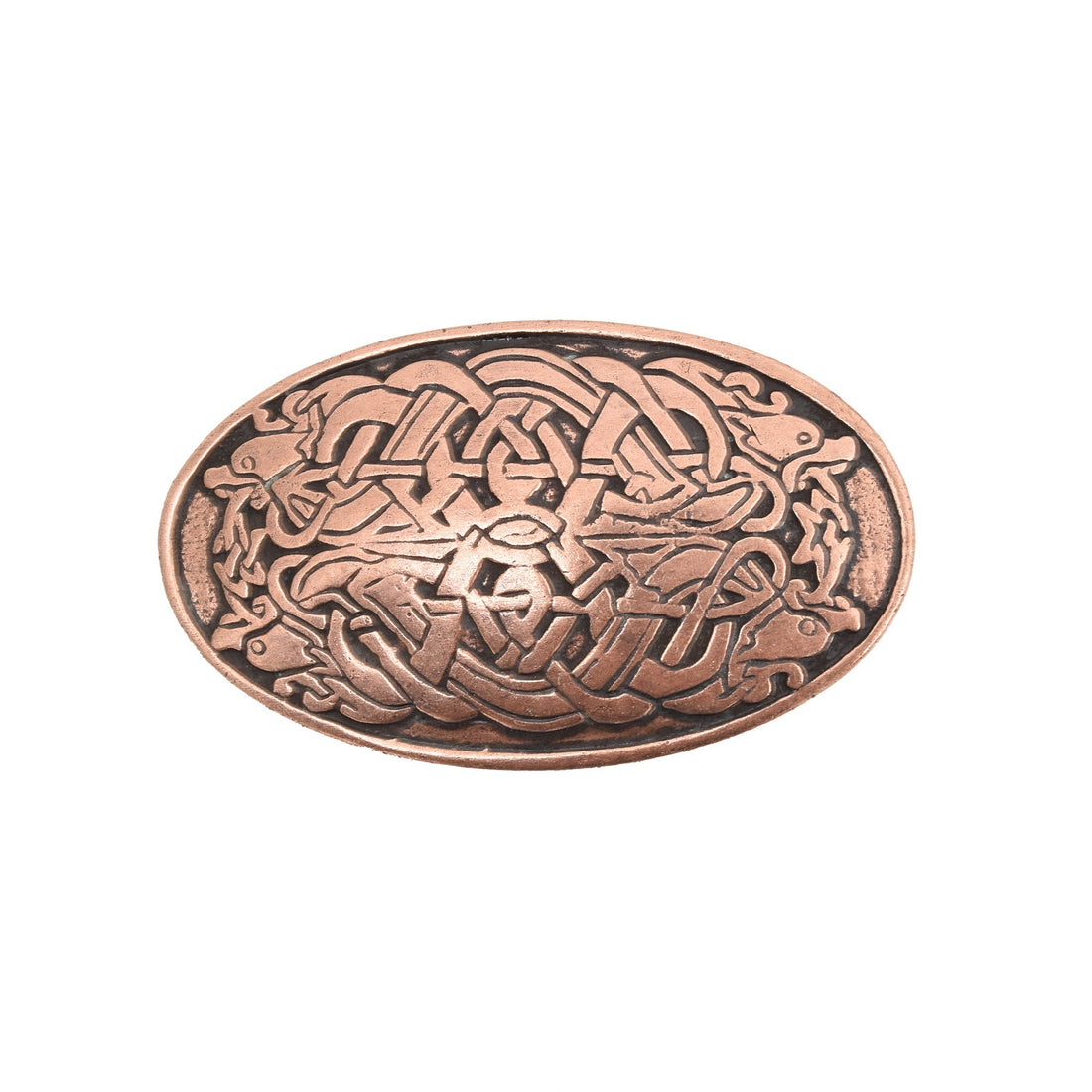 Padmini Bronze Toned Removable Metal Belt Buckle - Buckles Zengoda Shop online from Artisan Brands