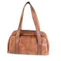 Pithus Tan Leather Top Handle Bag - Accessories Zengoda Shop online from Artisan Brands