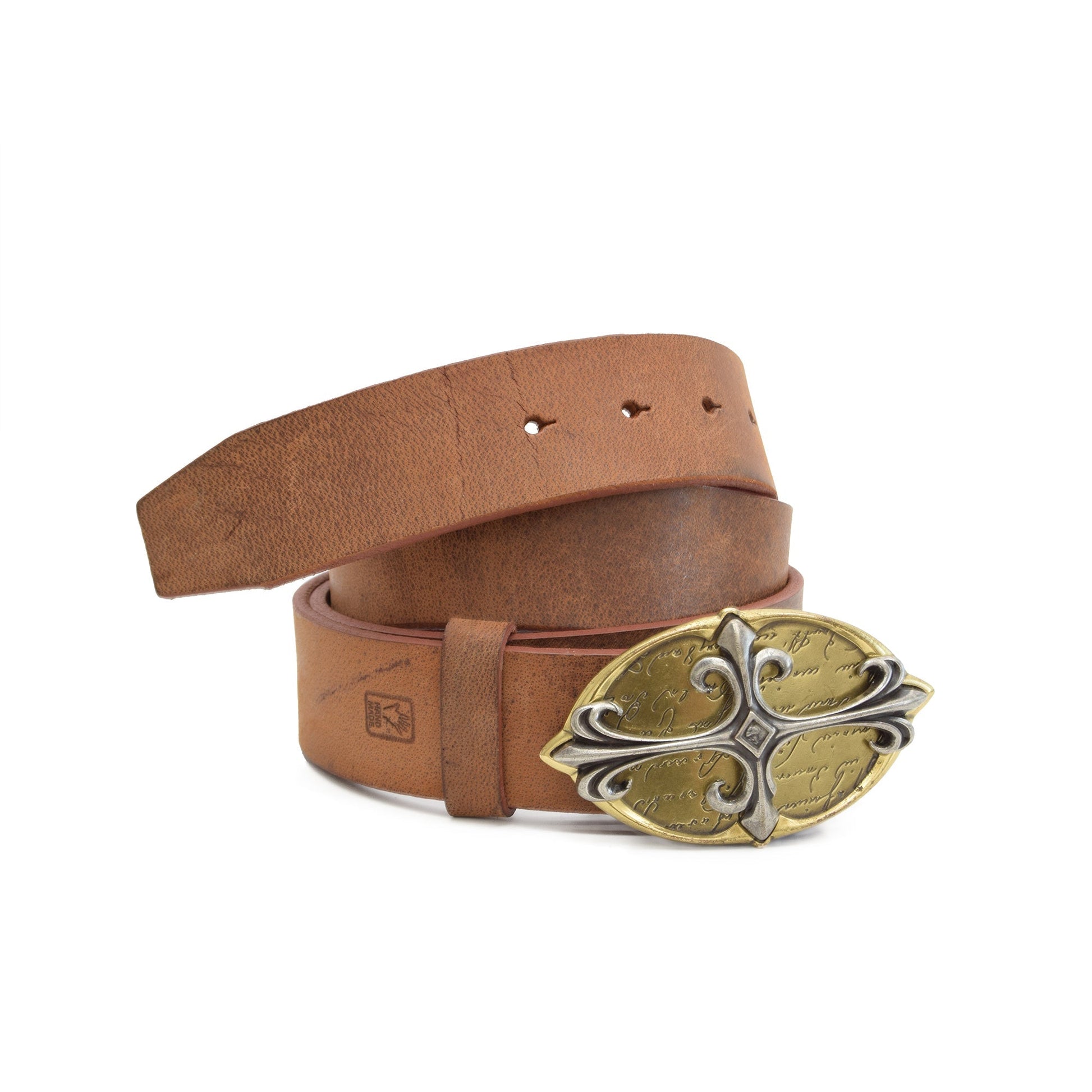 Pulse Leather Belt Tan with Changeable Buckle - Belts Zengoda Shop online from Artisan Brands
