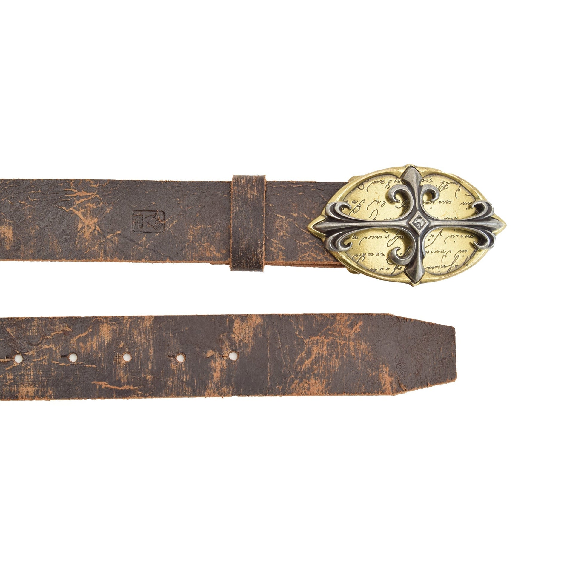 Royal Leather Belt Brown with Changeable Buckle - Belts Zengoda Shop online from Artisan Brands