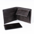 Sarasota Men’s Leather Bifold Wallet - Gray - Wallets Zengoda Shop online from Artisan Brands