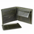 Sarasota Men’s Leather Bifold Wallet - Green - Wallets Zengoda Shop online from Artisan Brands