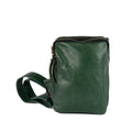 Sardis Leather Crossbody Bag - Green - Bags Zengoda Shop online from Artisan Brands
