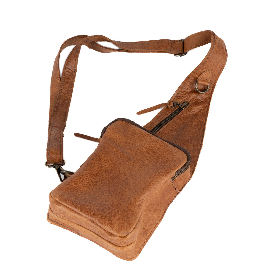 Sardis Leather Crossbody Bag - Bags Zengoda Shop online from Artisan Brands