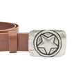 Sheriff Silver Toned Removable Metal Belt Buckle - Buckles Zengoda Shop online from Artisan Brands
