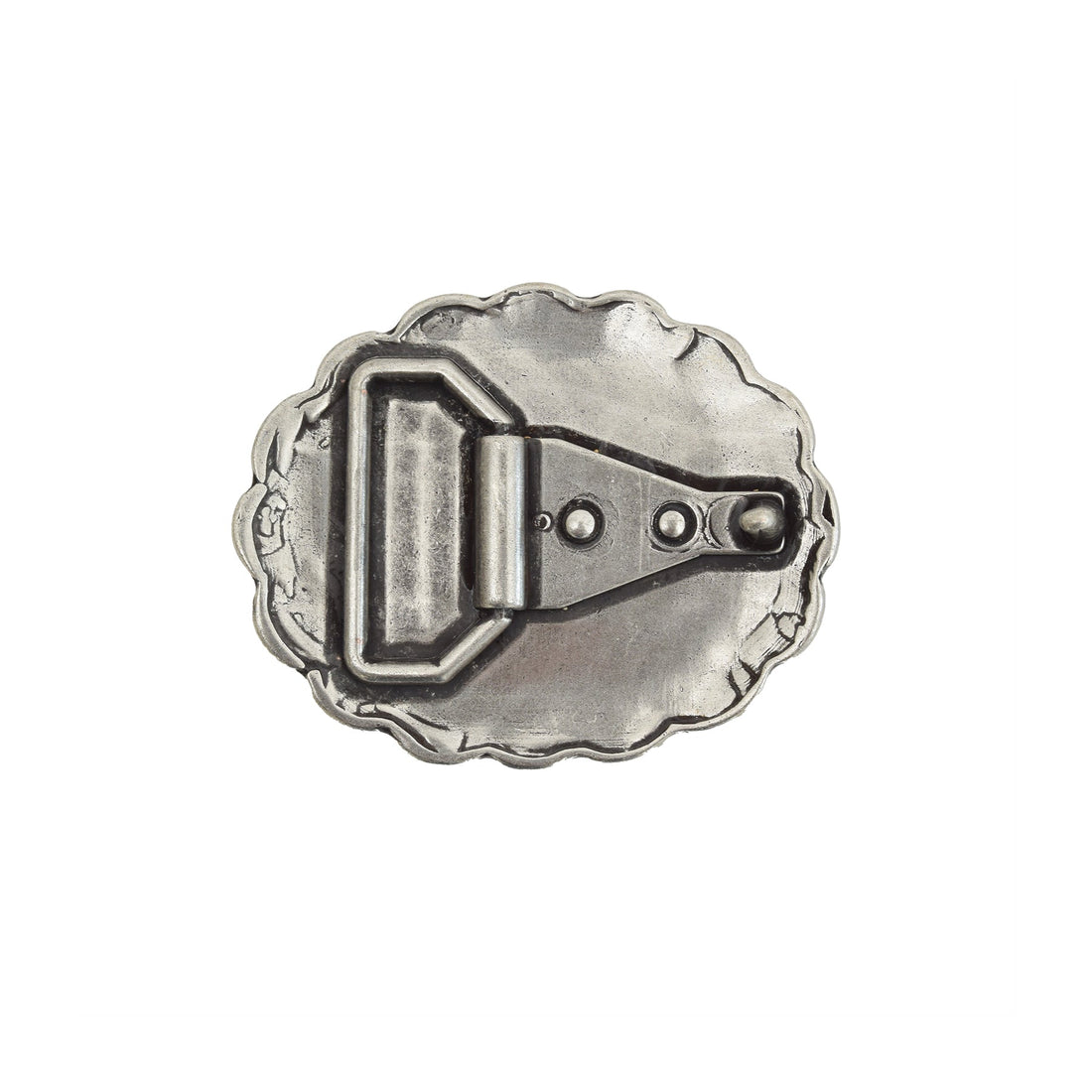 Thatcher Silver Toned Removable Metal Belt Buckle - Buckles Zengoda Shop online from Artisan Brands