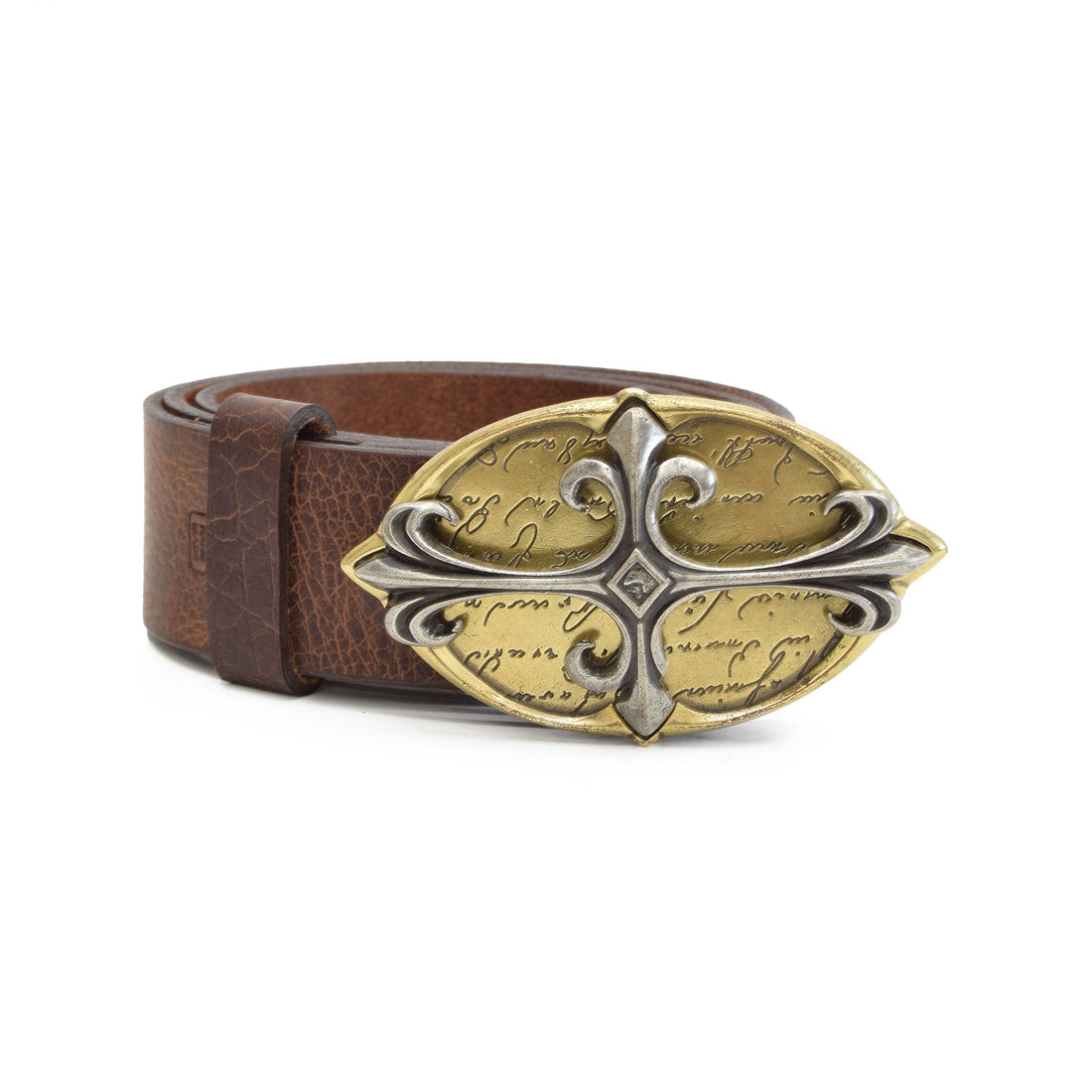 Viva Leather Belt Brown with Changeable Buckle - 80 - Belts Zengoda Shop online from Artisan Brands