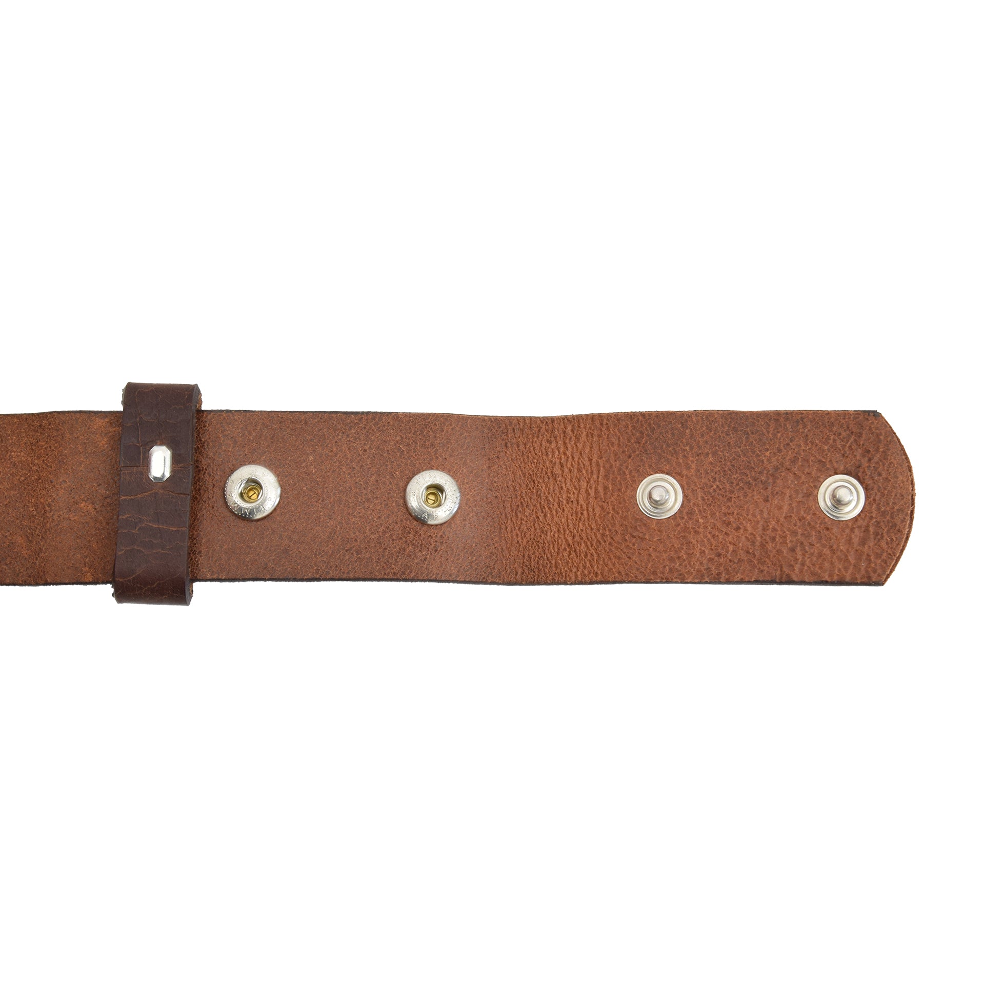 Viva Leather Belt Brown with Changeable Buckle - Belts Zengoda Shop online from Artisan Brands