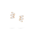 Gilda Jewelry Baguette Studs | Diamond Earrings | 14K Gold - Yellow / Pair: 0.12 Cts. | Cut - earrings Zengoda Shop