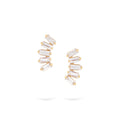 Gilda Jewelry Baguette Studs | Diamond Earrings | 14K Gold - Yellow / Pair: 0.22 Cts. | Cut - earrings Zengoda Shop