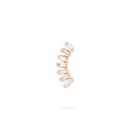 Gilda Jewelry Baguette Studs | Diamond Earrings | 14K Gold - earrings Zengoda Shop online from Artisan Brands