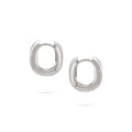 Jewelry Curved Goldens Hoops | Small Gold Earrings | 14K - White / Pair - earrings Zengoda Shop online from