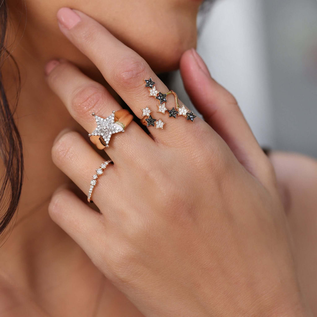 Gilda Jewelry Aya | Diamond Ring | 0.36 Cts. | 14K Gold - ring Zengoda Shop online from Artisan Brands