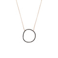 Jewelry Eternity | Diamond Pendant | 0.43 Cts. | 18K Gold - Rose / 40 - 42 Cm / Diamonds - necklace Zengoda Shop