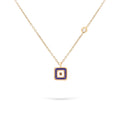 Jewelry Evil Eye | Diamond Pendant | 0.02 Cts. | 14K Gold - Yellow / 40 - 42 Cm / Diamonds - necklace Zengoda