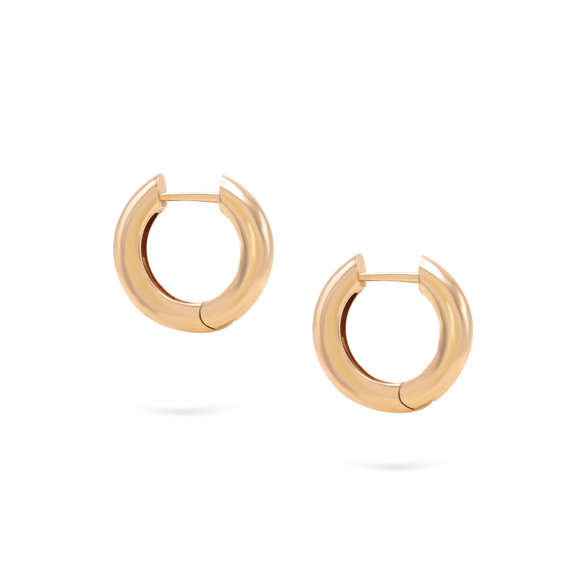 Jewelry Goldens Hoops | Medium Gold Earrings | 14K - earrings Zengoda Shop online from Artisan Brands