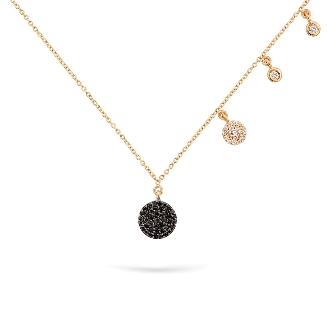 Jewelry Hover | Diamond Necklace | 0.34 Cts. | 18K Gold - Rose / 40 - 42 Cm / Diamonds - necklace Zengoda Shop